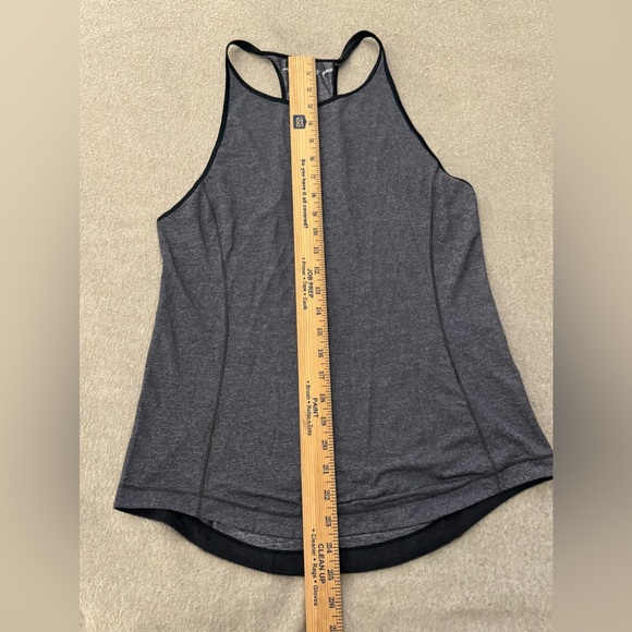 Lululemon Gray Women My Race My Pace Tank Top Sleeveless Size 8 - Picture 7 of 8
